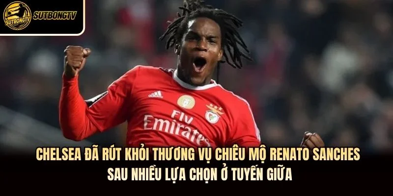 Chelsea đã rút khỏi thương vụ chiêu mộ Renato Sanches sau nhiều lựa chọn ở tuyến giữa Chelsea đã rút khỏi thương vụ chiêu mộ Renato Sanches sau nhiều lựa chọn ở tuyến giữa